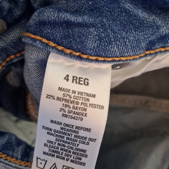 Aeropostale Womens Low Rise Jeggings Size 4 - Picture 4 of 4
